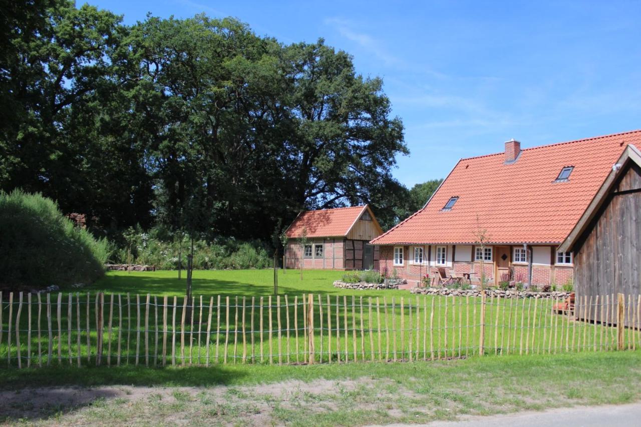 Villa Artländer Heuerhaus 1719 Menslage Exterior foto