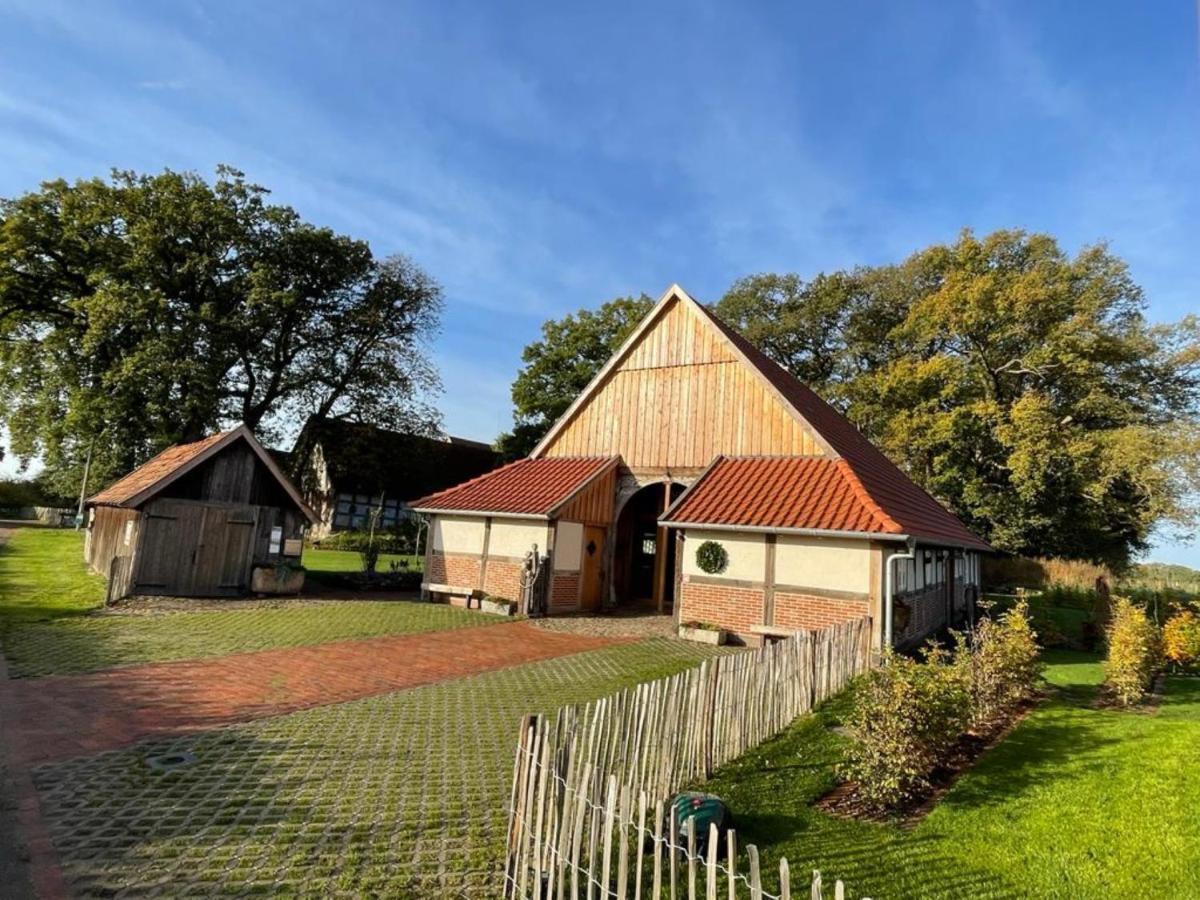Villa Artländer Heuerhaus 1719 Menslage Exterior foto